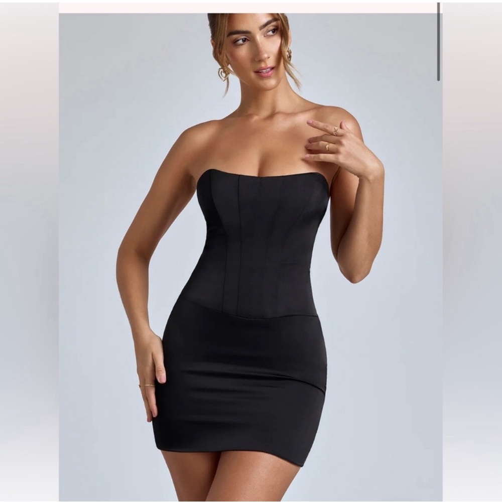 OH POLLY ADELAIDE LACE UP CORSET DRESS size 2